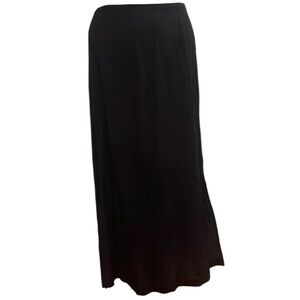 Valerie Stevens maxi skirt navy blue size PS Small Petite